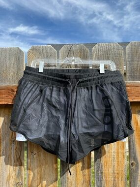 ALO Yoga Black Athletic Mesh Shorts